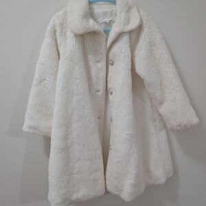Cozy Cream Kids Coat